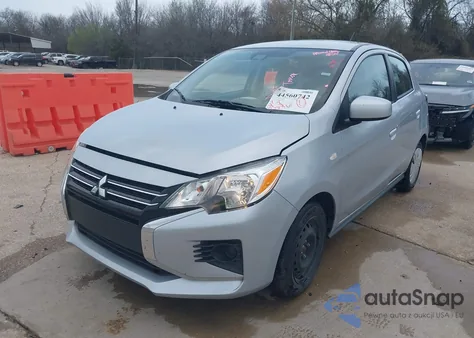 2024 Mitsubishi Mirage Es/Le из США, поврежденный, VIN ML32AUHJ3RH008170